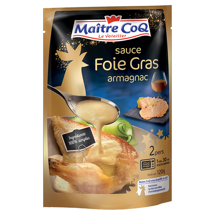 MAITRE COQ Sauce foie gras et armagnac