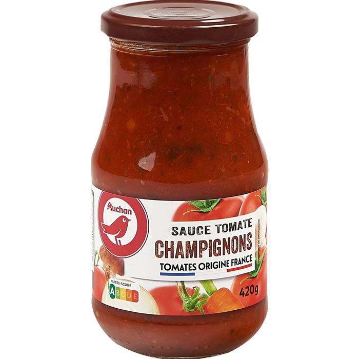 AUCHAN Sauce tomate forestière