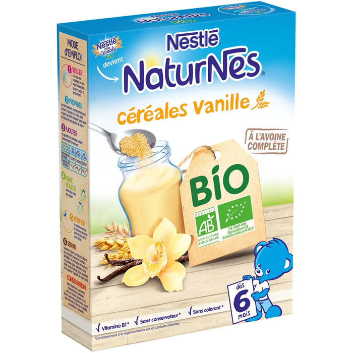 NESTLE P'tite Céréale Céréales en poudre vanille dès 6 mois