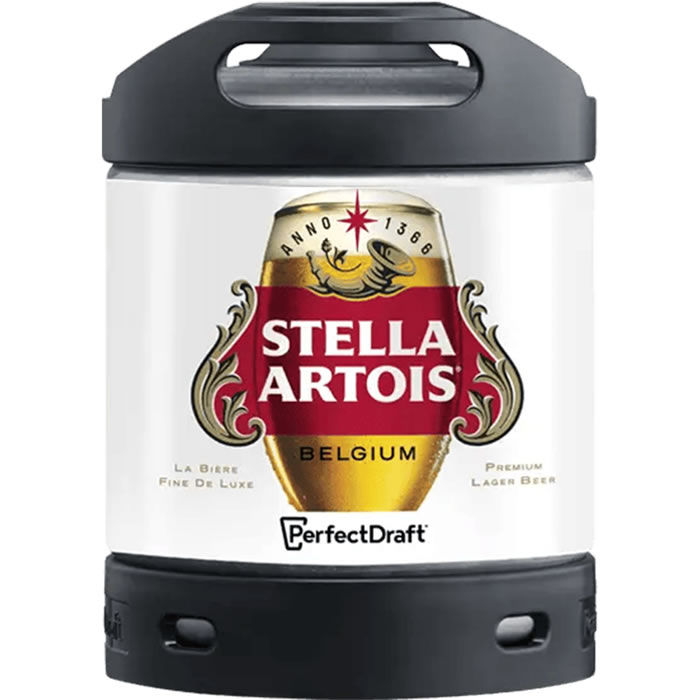 STELLA ARTOIS Perfect Draft Fût de bière blonde