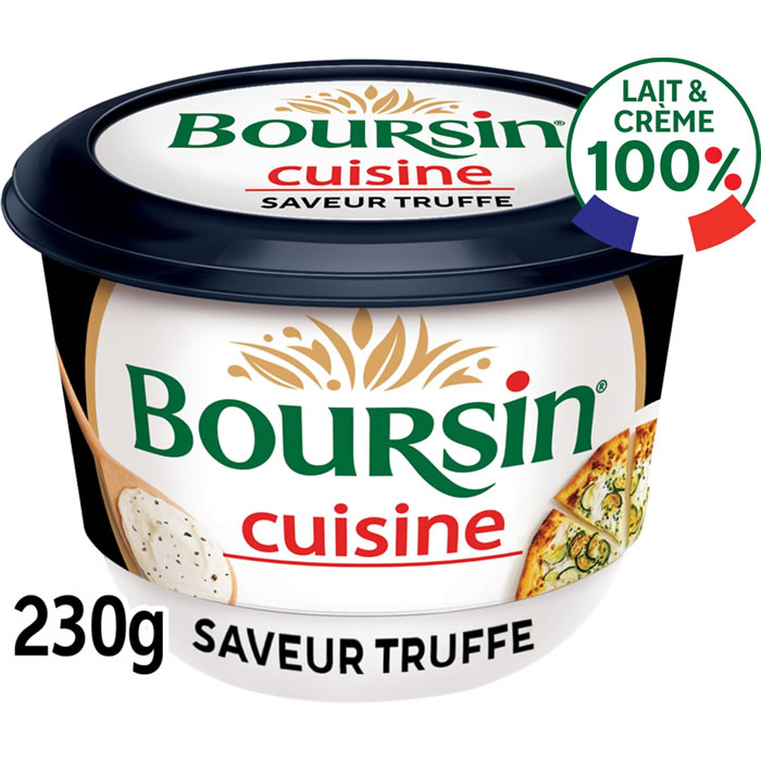 BOURSIN Cuisine Fromage frais à la truffe