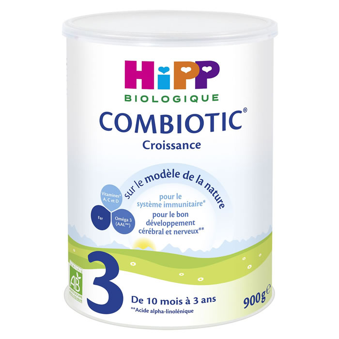 HIPP Combiotic Lait de croissance en poudre bio 10mois/3ans