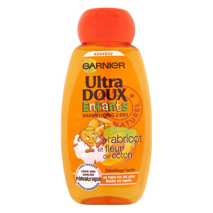 ULTRA DOUX Shampoing enfant à l'abricot et fleur de coton