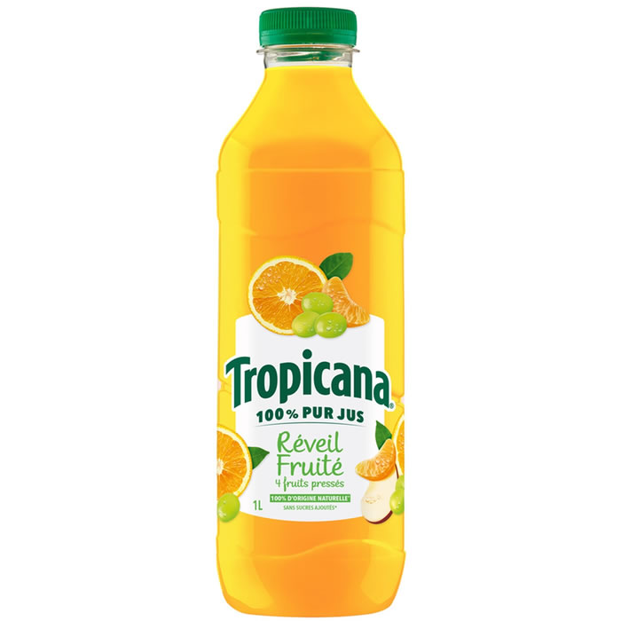 TROPICANA Pure Premium - Réveil fruité Pur jus multifruits