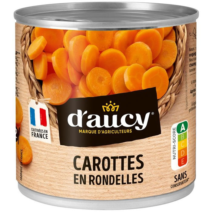 D'AUCY Carottes en rondelles