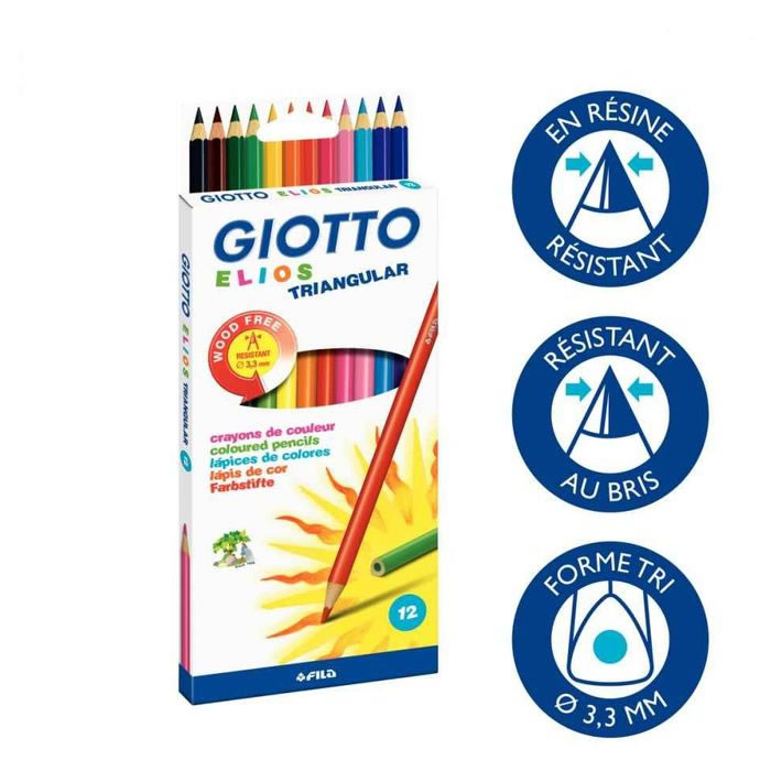 GIOTTO Crayons de couleur