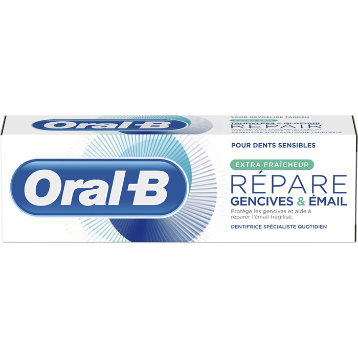 ORAL-B Pro-Repair Dentifrice répare gencives et émail extra fraîcheur
