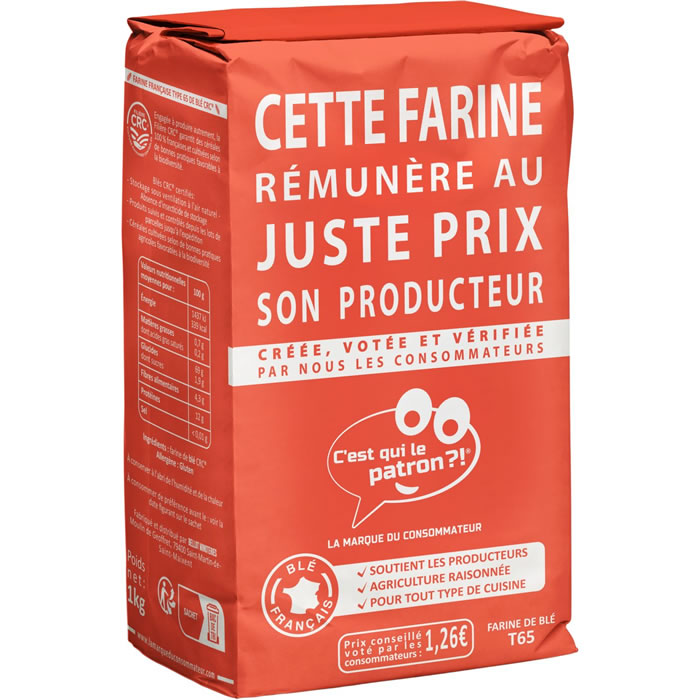 C'EST QUI LE PATRON ?! Farine de blé T 65