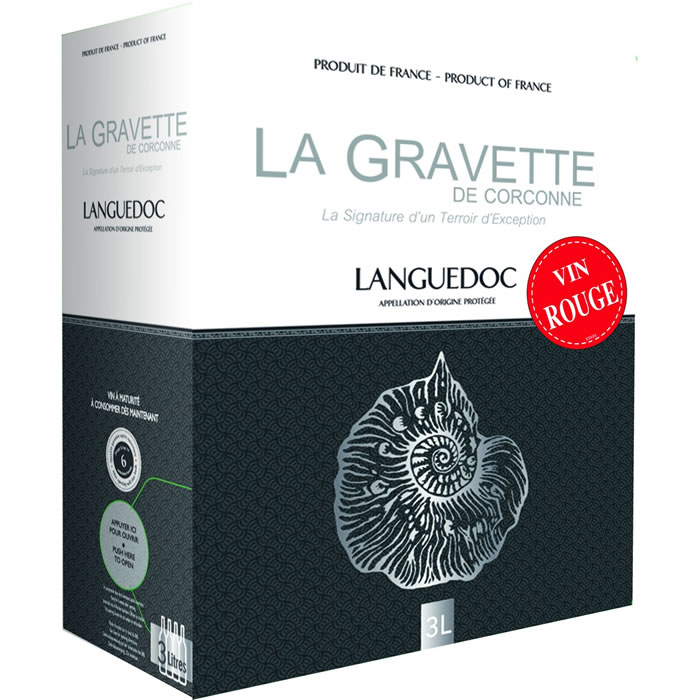 LANGUEDOC La gravette Vin rouge AOP
