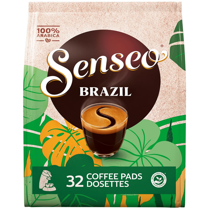 SENSEO Dosettes de café pur arabica du Brésil