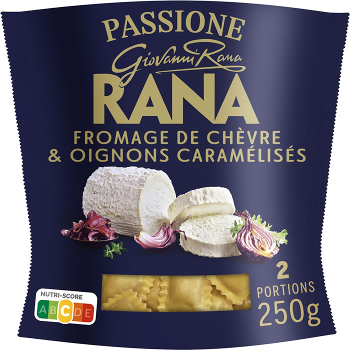 GIOVANNI RANA Girasoli au chèvre et oignons caramélisés cuisson à l'eau