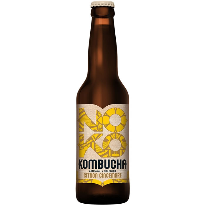 NOKO Kombucha citron gingembre