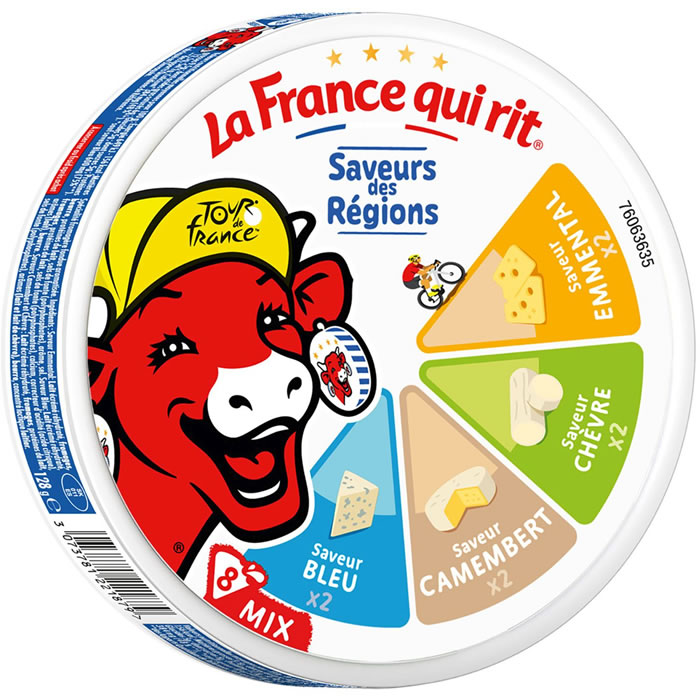 VACHE QUI RIT Saveur des Régions Spécialité fromagère fondue en portions