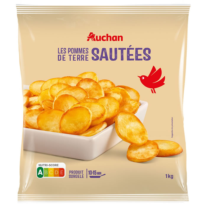 AUCHAN Pommes sautées