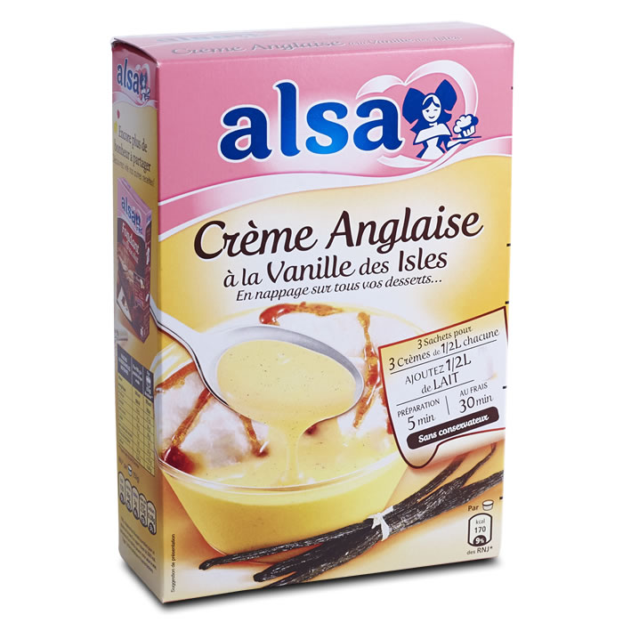 ALSA Préparation pour crème anglaise