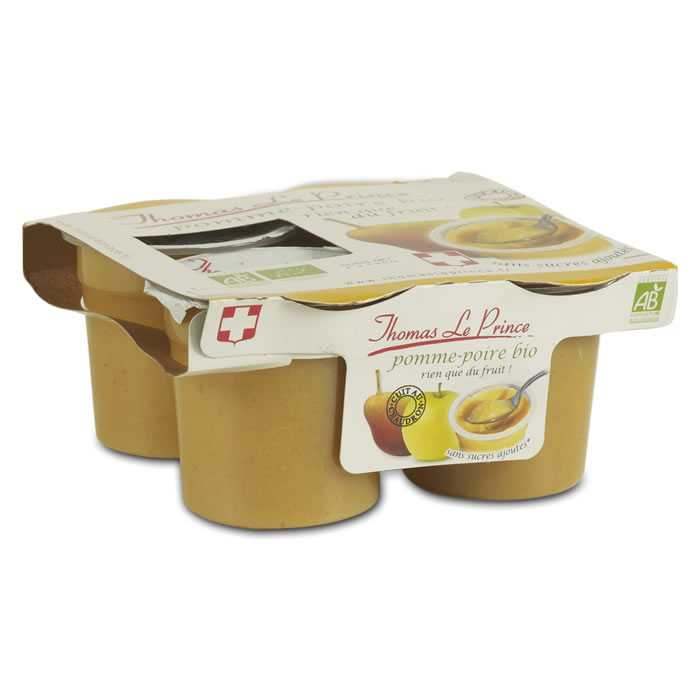 THOMAS LE PRINCE Dessert pomme et poire bio