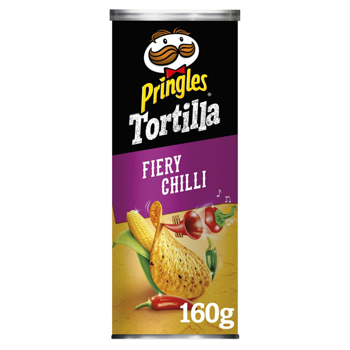 PRINGLES Tortilla Chips tuiles saveur spicy chilli