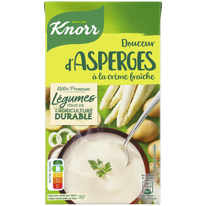 KNORR Soupe d'asperges et crème fraîche
