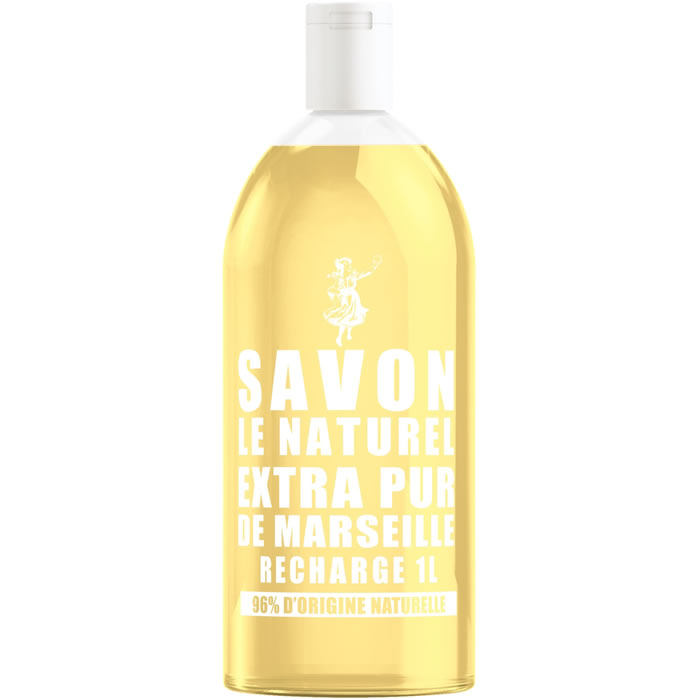 SAVON LE NATUREL Recharge savon mains liquide de Marseille