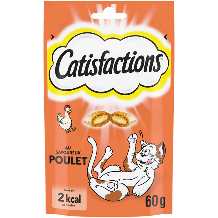 CATISFACTIONS Friandises pour chats au poulet