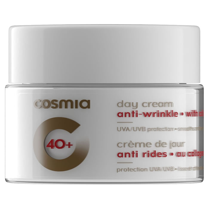 COSMIA Crème de jour 40+ anti-rides au collageneer