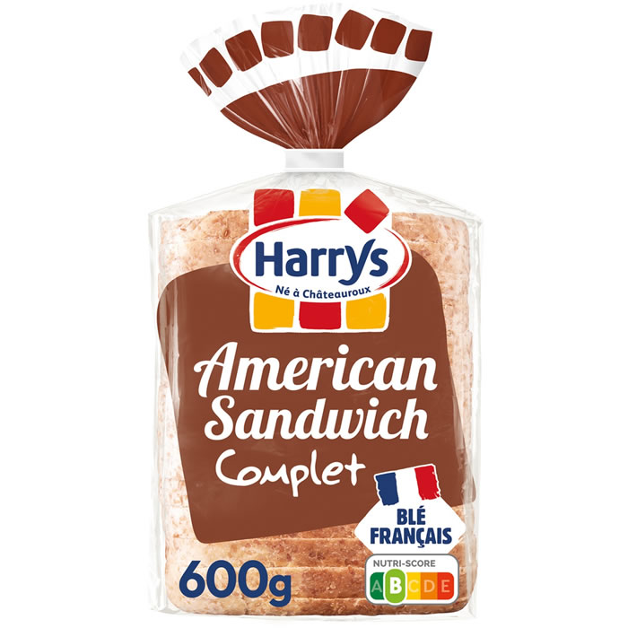 HARRY'S American Sandwich Pain de mie complet