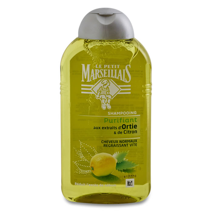 LE PETIT MARSEILLAIS Shampoing aux extraits naturels d'ortie et de citron