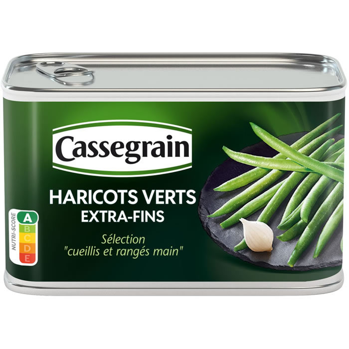 CASSEGRAIN Haricots verts extra-fins rangés main