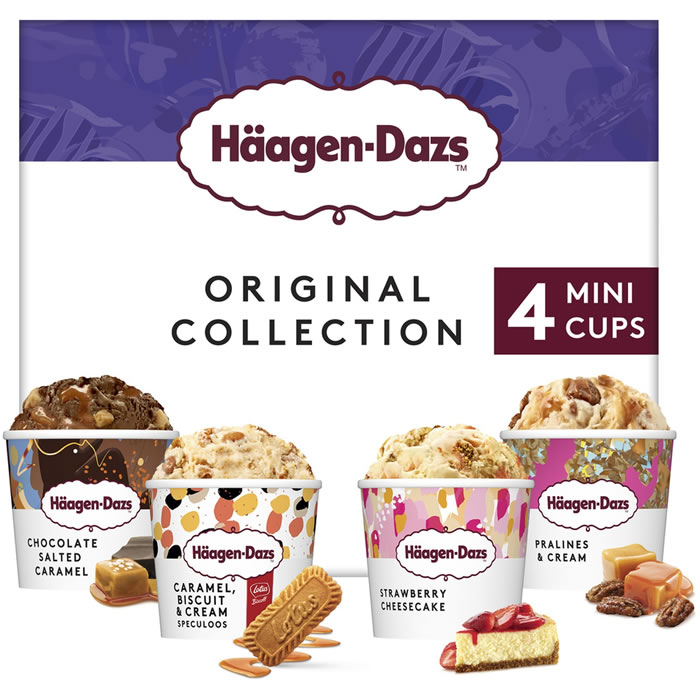 HÄAGEN-DAZS Collection Originale Assortiment de mini crème glacée