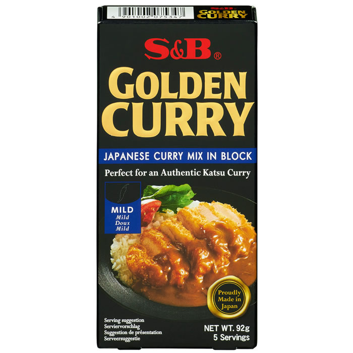 S&B Pâte de curry Japonais en bloc doux