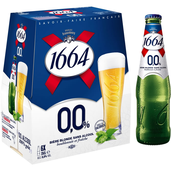 1664 Bière blonde sans alcool