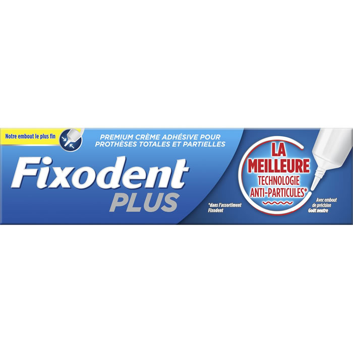 FIXODENT Plus Crème adhésive fixation pour prothèses dentaires
