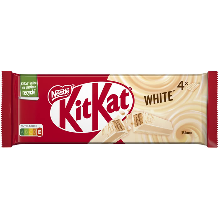 NESTLE Kit Kat Gaufrettes enrobées au chocolat blanc