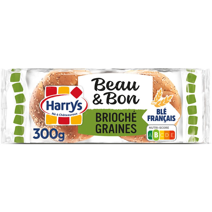 HARRY'S Le Brioché Pains hamburgers aux graines