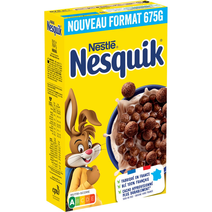 NESTLE Nesquik Céréales au chocolat