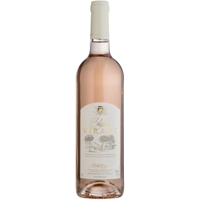 COTEAUX D'AIX-EN-PROVENCE Château Virant Vin rosé AOP