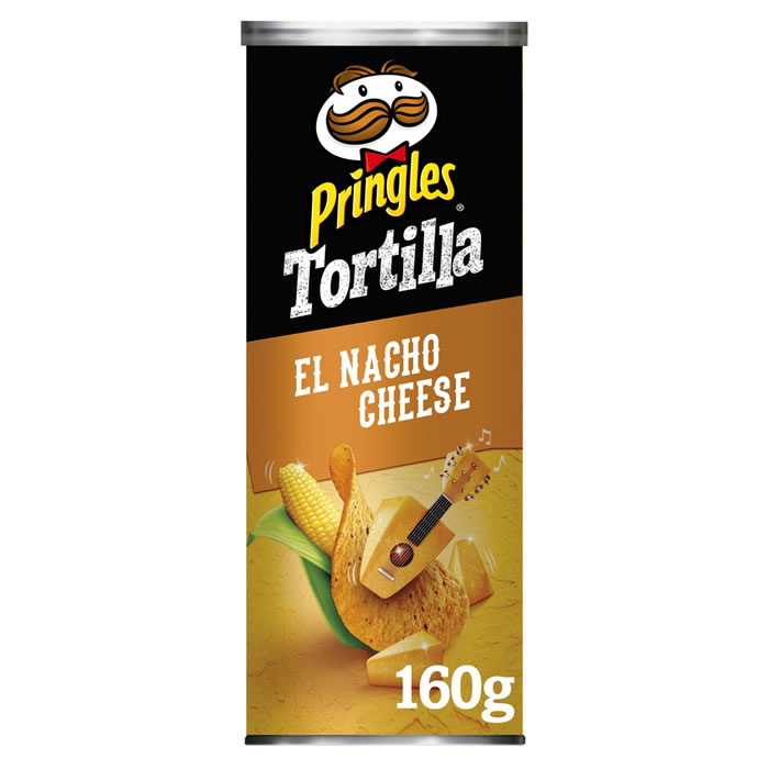 PRINGLES Tortilla Chips tuiles saveur nacho cheese