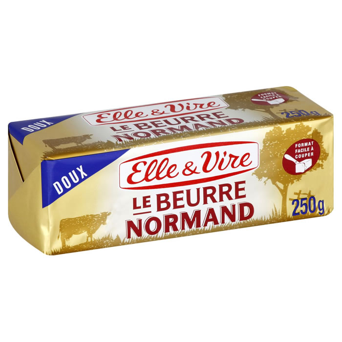 ELLE&VIRE Le beurre normand doux