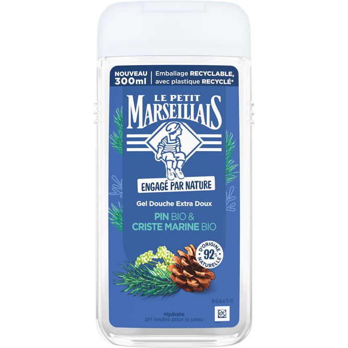 LE PETIT MARSEILLAIS Gel douche pin et criste marine