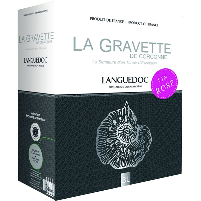 LES VIGNERONS DE LA GRAVETTE Les Vignerons de la Gravette Vin rosé AOP