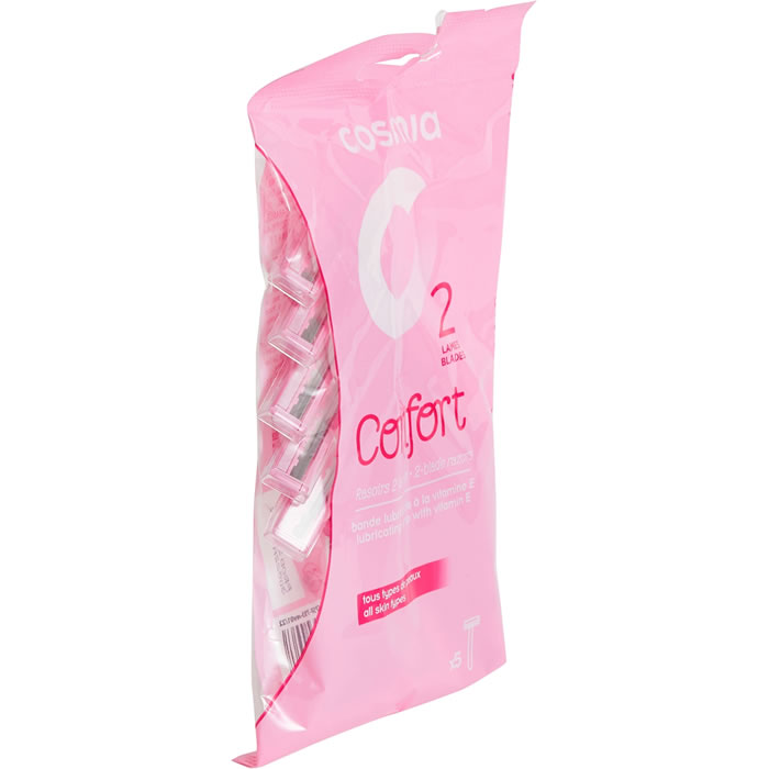 COSMIA Rasoir jetable 2 lames