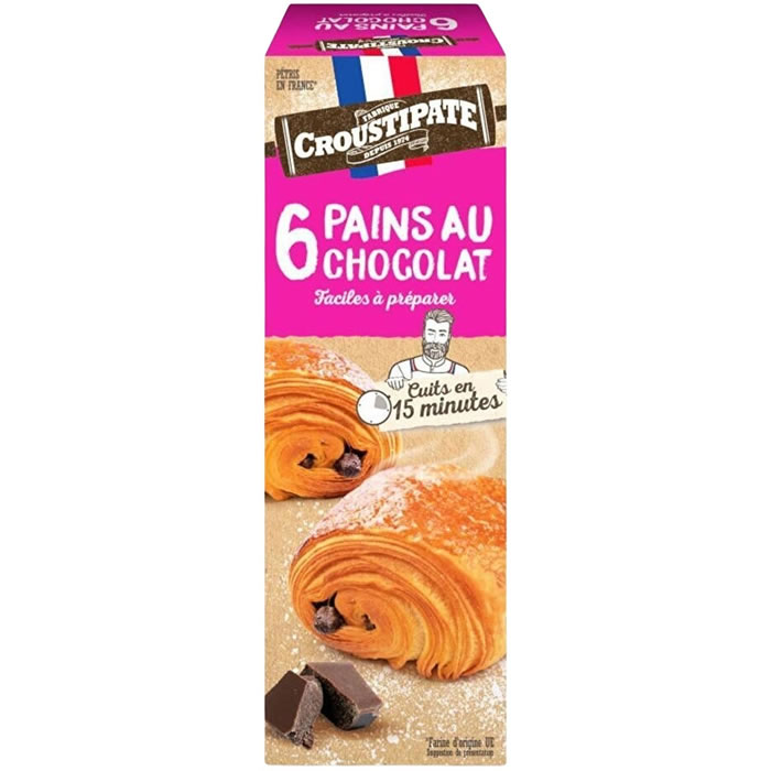 CROUSTIPÂTE Préparation pour pains au chocolat