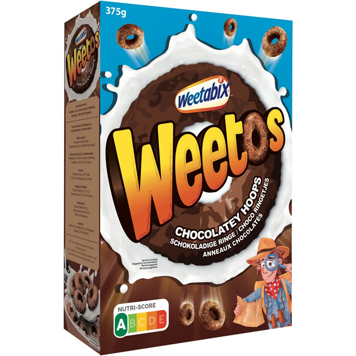 WEETABIX Weetos Céréales de blé complet au chocolat