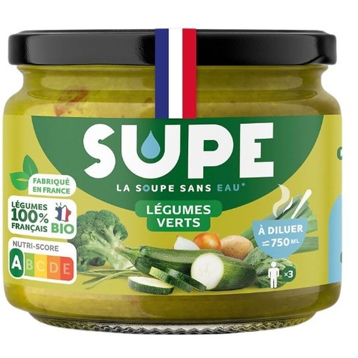 SUPE Soupe à diluer aux légumes verts bio
