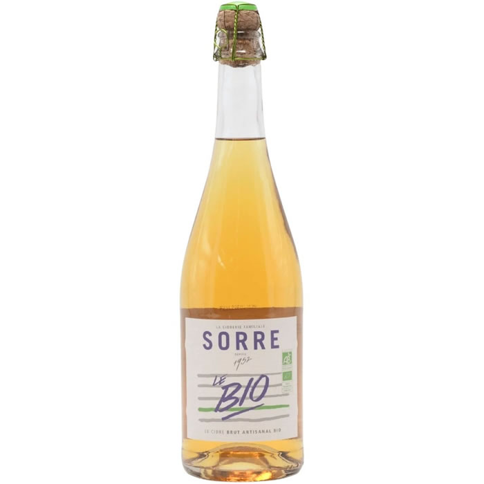 SORRE Cidre artisanal brut bio