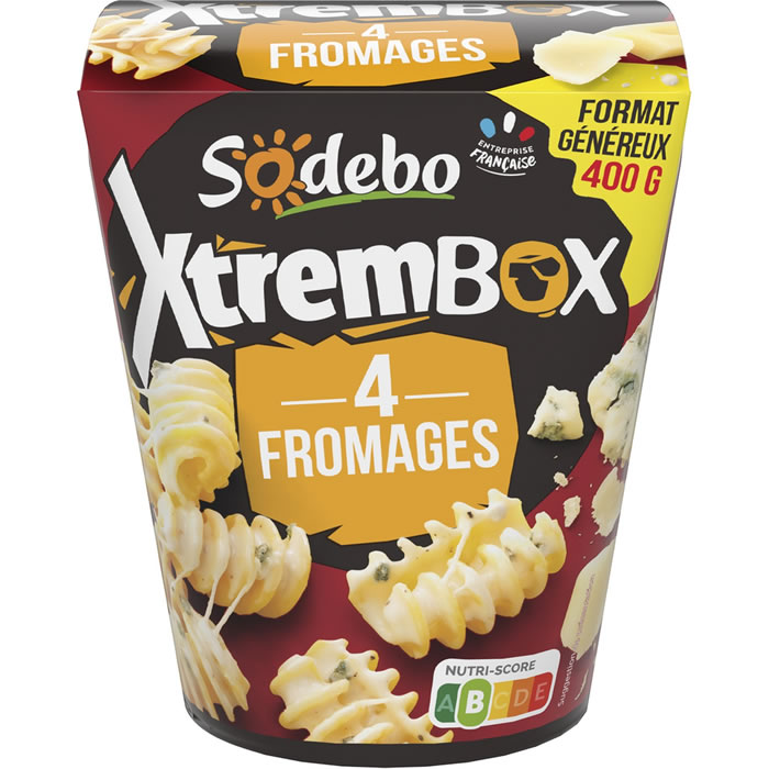 SODEBO Xtrem Box Radiatori aux 4 fromages