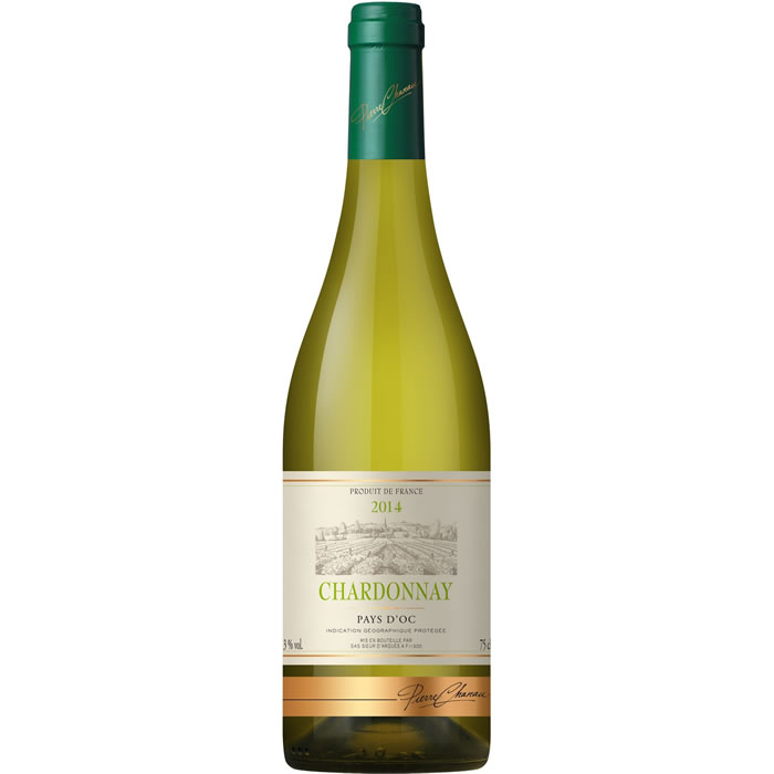 PAYS D'OC - IGP Pierre Chanau - Chardonnay Vin blanc