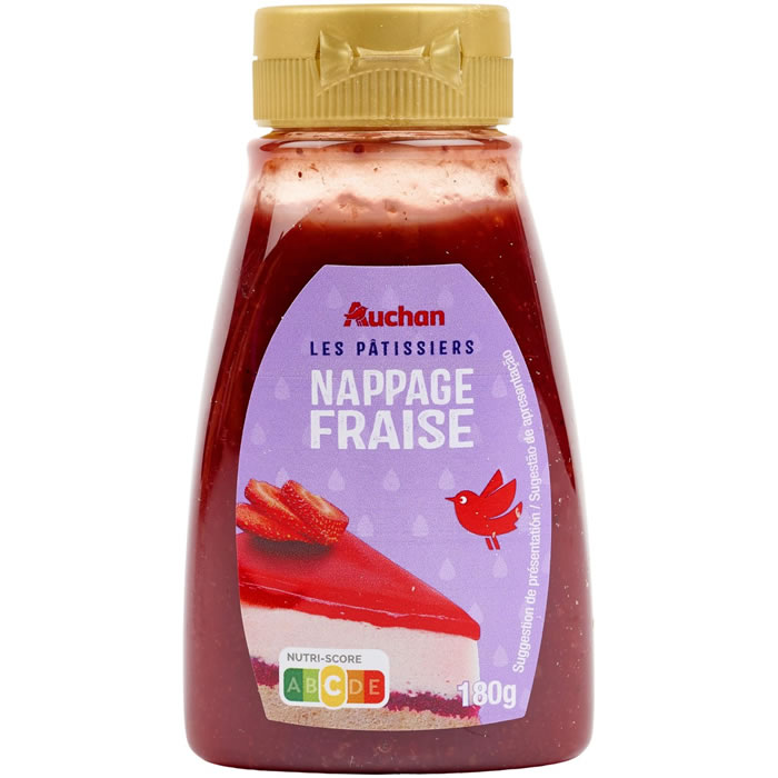 AUCHAN Coulis de fraise