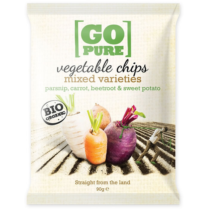 GO PURE Chips de légumes bio
