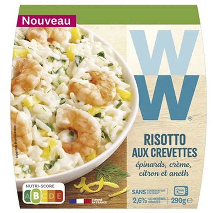 WEIGHT WATCHERS Risotto aux crevettes